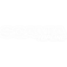 Sticker scania topline - 010 Hvid - KJoF - 100mm x 20mm - Nej tak