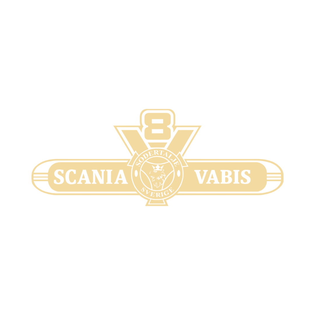 Sticker scania v8 vabis - 061 Grøn - KJoF - 100mm x 38mm - Nej tak