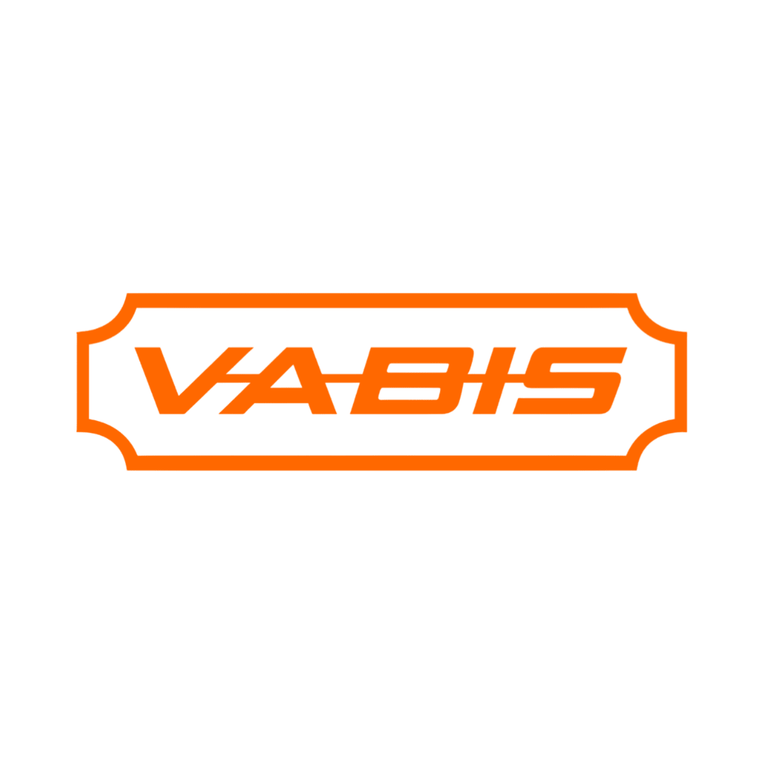 Sticker scania vabis - 035 Lys orange - KJoF - 100mm x 29mm - Nej tak