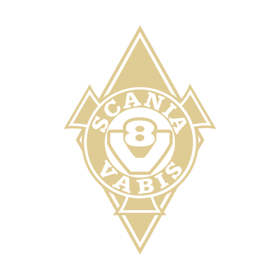 Sticker scania vabis diamond - 061 Grøn - KJoF - 100mm x 150mm - Nej tak