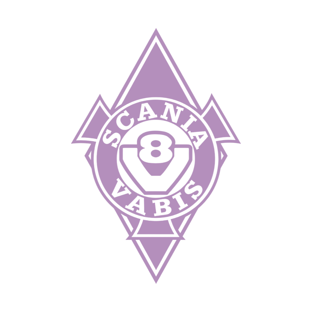 Sticker scania vabis diamond - 061 Grøn - KJoF - 100mm x 150mm - Nej tak