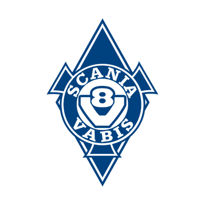 Sticker scania vabis diamond - 061 Grøn - KJoF - 100mm x 150mm - Nej tak