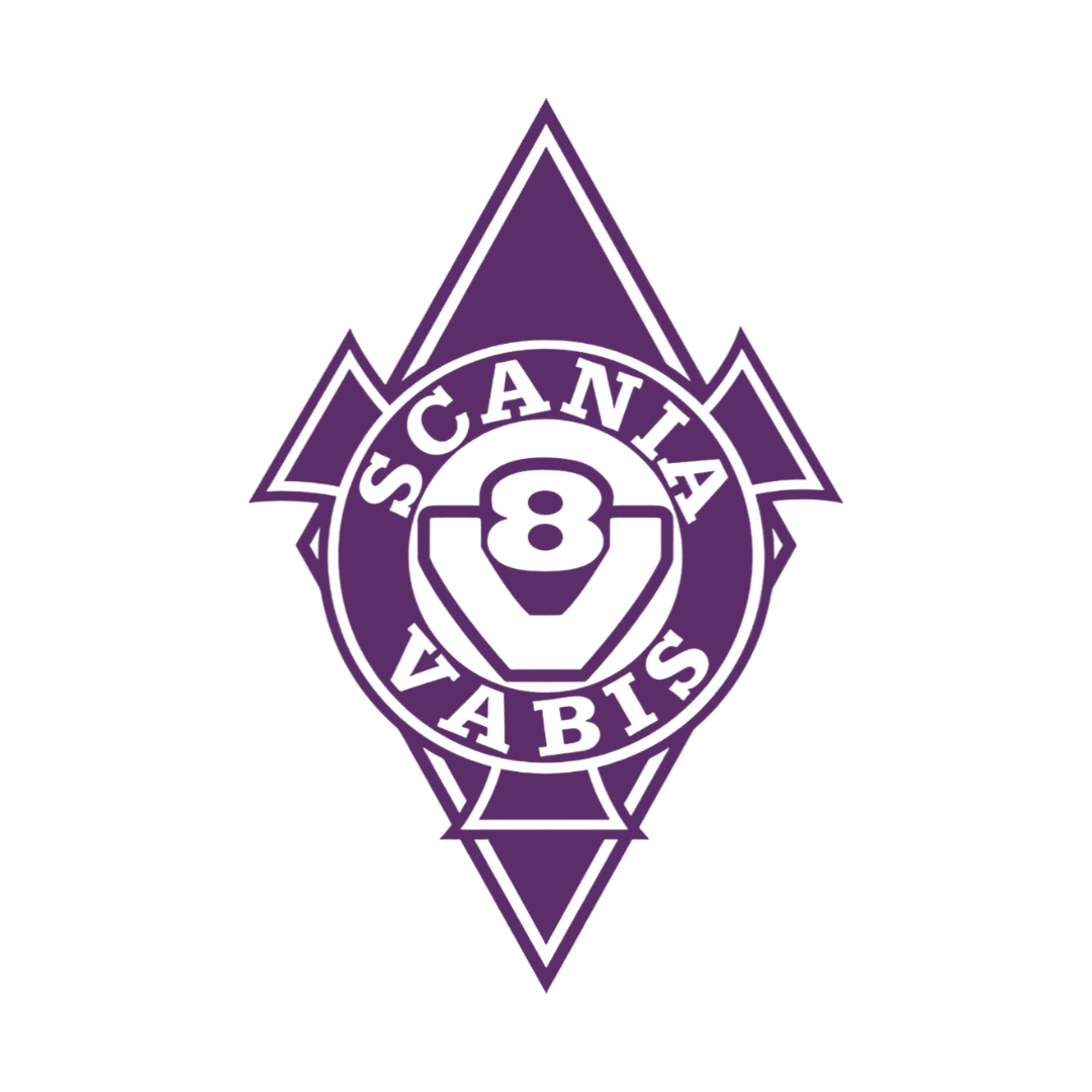 Sticker scania vabis diamond - 061 Grøn - KJoF - 100mm x 150mm - Nej tak