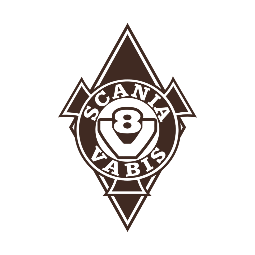 Sticker scania vabis diamond - 061 Grøn - KJoF - 100mm x 150mm - Nej tak