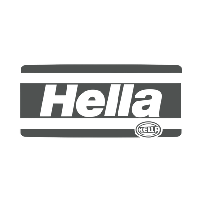 Sticker various hella - 061 Grøn - KJoF - 100mm x 45mm - Nej tak