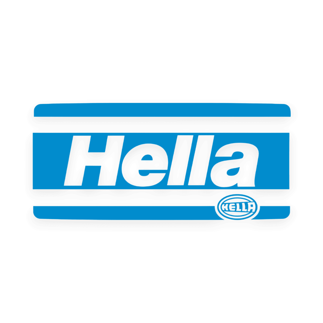 Sticker various hella - 061 Grøn - KJoF - 100mm x 45mm - Nej tak