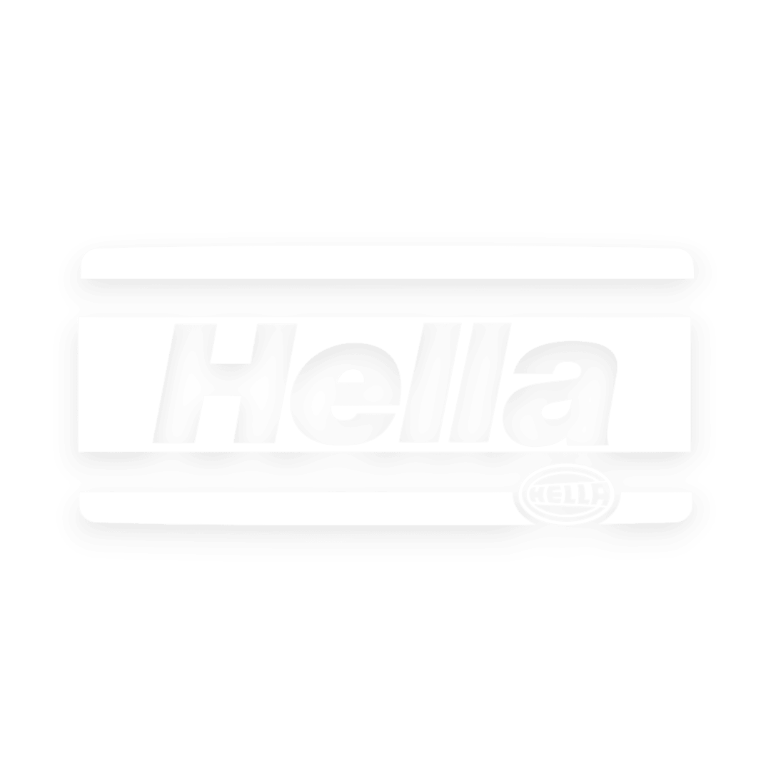 Sticker various hella - 010 Hvid - KJoF - 100mm x 45mm - Nej tak