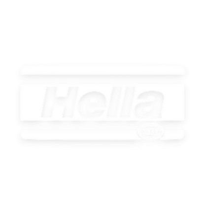 Sticker various hella - 010 Hvid - KJoF - 100mm x 45mm - Nej tak