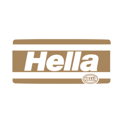 Sticker various hella - 061 Grøn - KJoF - 100mm x 45mm - Nej tak
