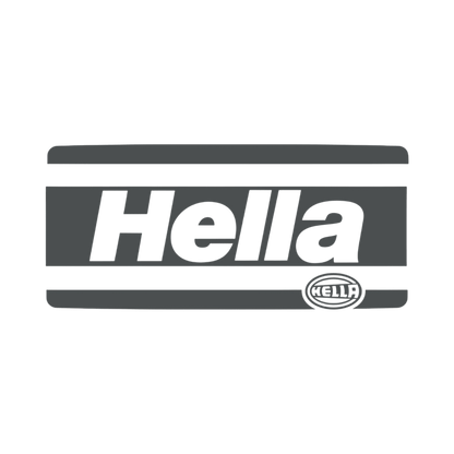 Sticker various hella - 073 Mørkegrå - KJoF - 100mm x 45mm - Nej tak