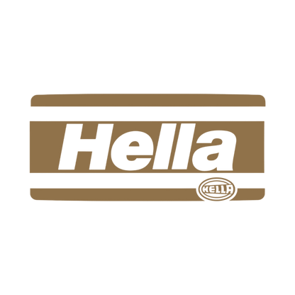 Sticker various hella - 061 Grøn - KJoF - 100mm x 45mm - Nej tak