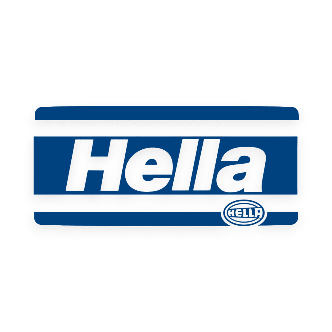 Sticker various hella - 061 Grøn - KJoF - 100mm x 45mm - Nej tak