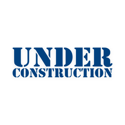 Sticker various under construction - 061 Grøn - KJoF - 100mm x 29mm - Nej tak