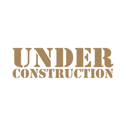 Sticker various under construction - 061 Grøn - KJoF - 100mm x 29mm - Nej tak