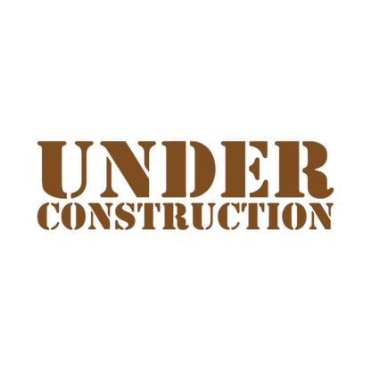 Sticker various under construction - 061 Grøn - KJoF - 100mm x 29mm - Nej tak