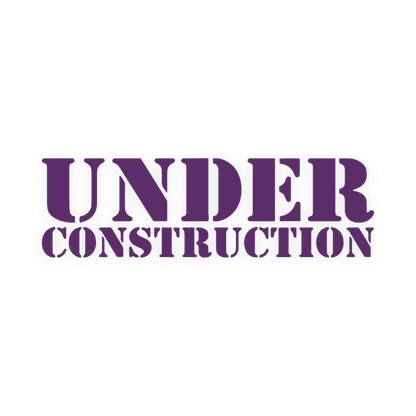 Sticker various under construction - 061 Grøn - KJoF - 100mm x 29mm - Nej tak