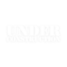 Sticker various under construction - 010 Hvid - KJoF - 100mm x 29mm - Nej tak