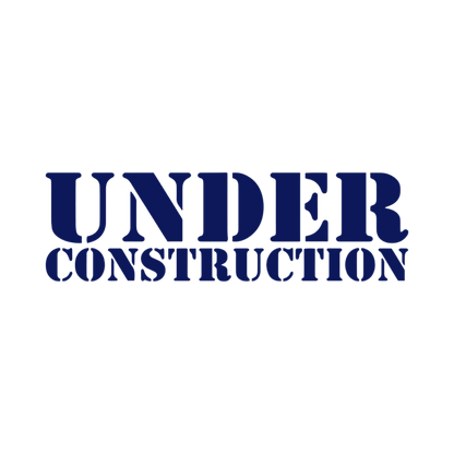 Sticker various under construction - 061 Grøn - KJoF - 100mm x 29mm - Nej tak