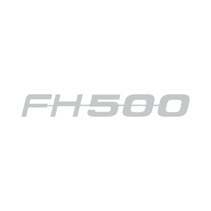 Sticker volvo FH 500 - 072 Lysegrå - KJoF - 100mm x 13mm - Nej tak