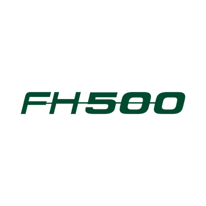 Sticker volvo FH 500 - 061 Grøn - KJoF - 100mm x 13mm - Nej tak