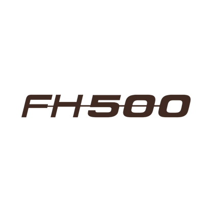 Sticker volvo FH 500 - 061 Grøn - KJoF - 100mm x 13mm - Nej tak