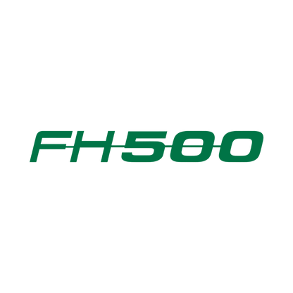 Sticker volvo FH 500 - 061 Grøn - KJoF - 100mm x 13mm - Nej tak