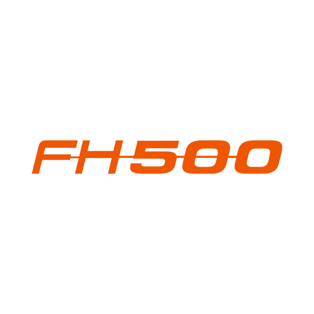 Sticker volvo FH 500 - 034 Orange - KJoF - 100mm x 13mm - Nej tak