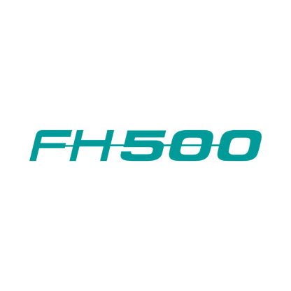 Sticker volvo FH 500 - 061 Grøn - KJoF - 100mm x 13mm - Nej tak