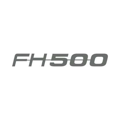 Sticker volvo FH 500 - 061 Grøn - KJoF - 100mm x 13mm - Nej tak