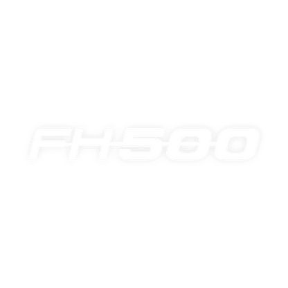 Sticker volvo FH 500 - 010 Hvid - KJoF - 100mm x 13mm - Nej tak