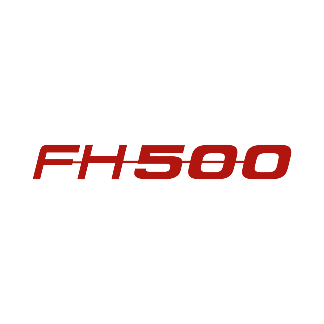Sticker volvo FH 500 - 031 Rød - KJoF - 100mm x 13mm - Nej tak