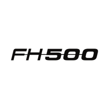 Sticker volvo FH 500 - 010 Hvid - KJoF - 100mm x 13mm - Nej tak
