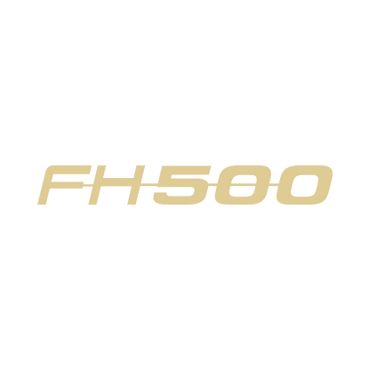 Sticker volvo FH 500 - 061 Grøn - KJoF - 100mm x 13mm - Nej tak