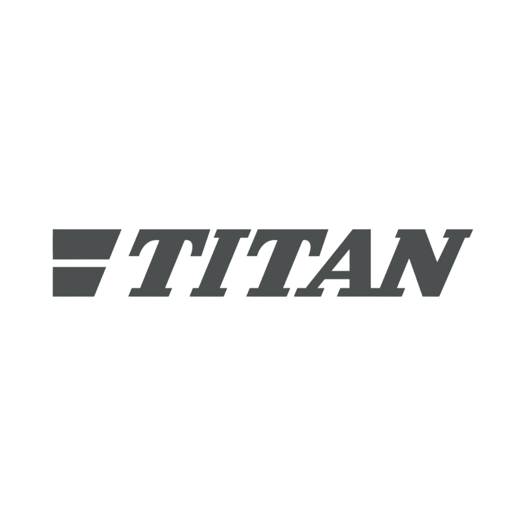 Sticker volvo titan - 073 Mørkegrå - KJoF - 100mm x 16mm - Nej tak