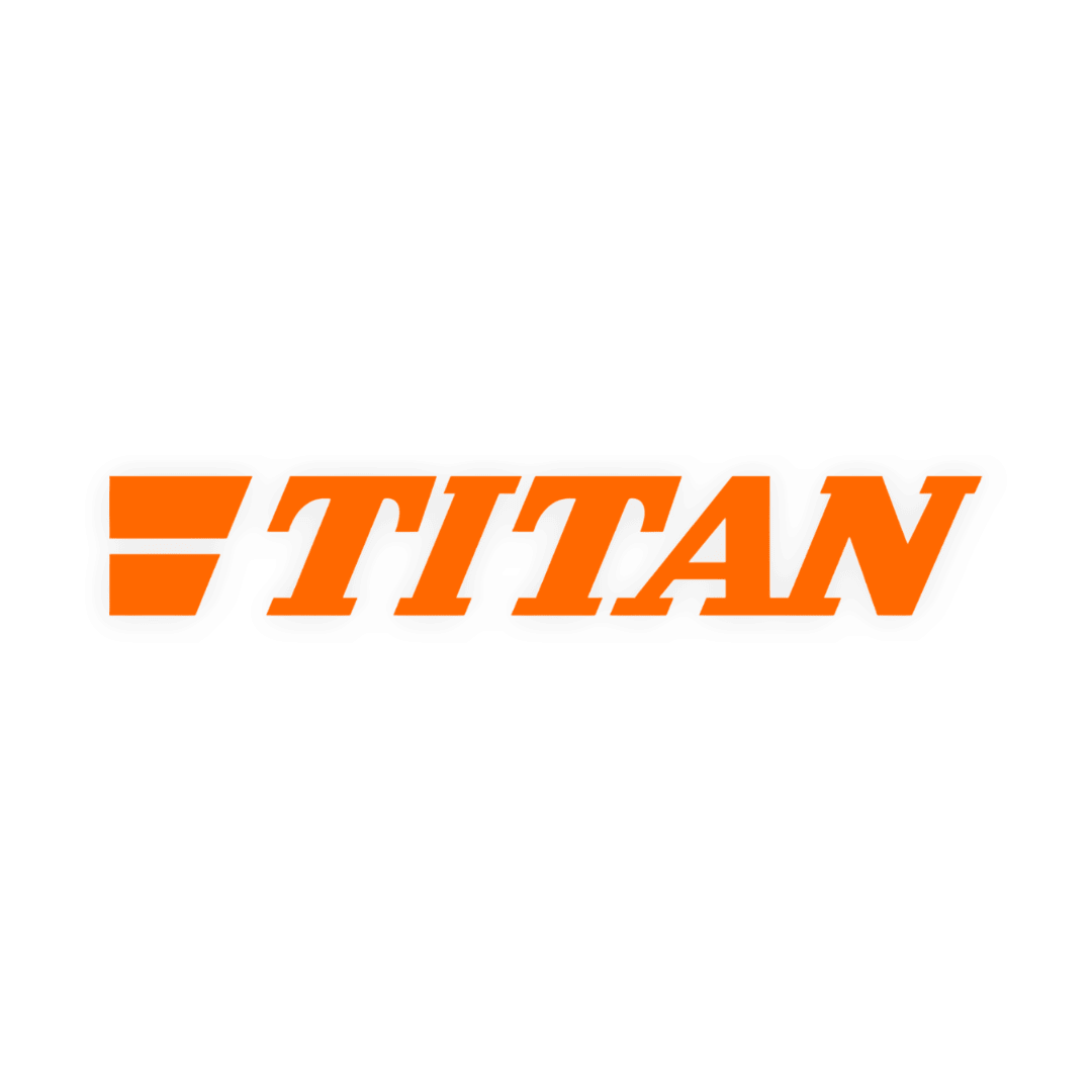 Sticker volvo titan - 035 Lys orange - KJoF - 100mm x 16mm - Nej tak