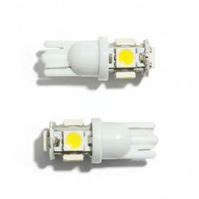 T10 LED pærer - Hvid - T10 5 LED 12 - 32V - KJoF - 