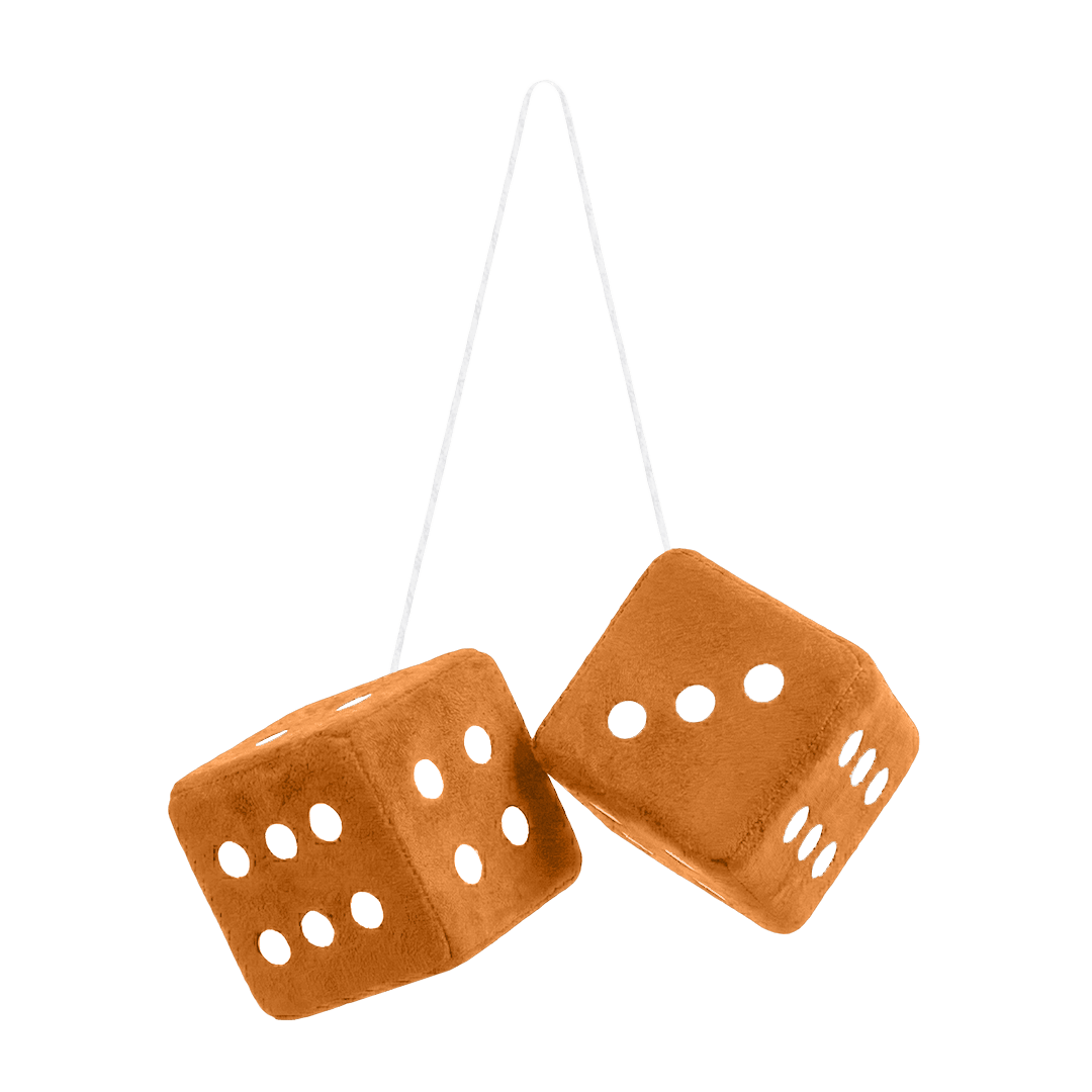Terning alcantar - 10cm x 10cm x 10cm - KJoF - Cognac - 