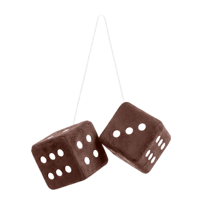 Terning alcantar - 10cm x 10cm x 10cm - KJoF - Mokkabrun - 