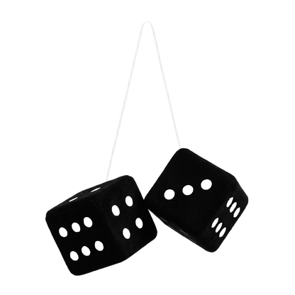 Terning alcantar - 10cm x 10cm x 10cm - KJoF - Sort - 