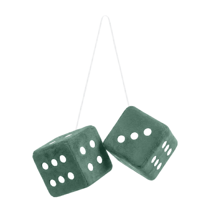 Terning alcantar - 10cm x 10cm x 10cm - KJoF - Skovgrøn - 