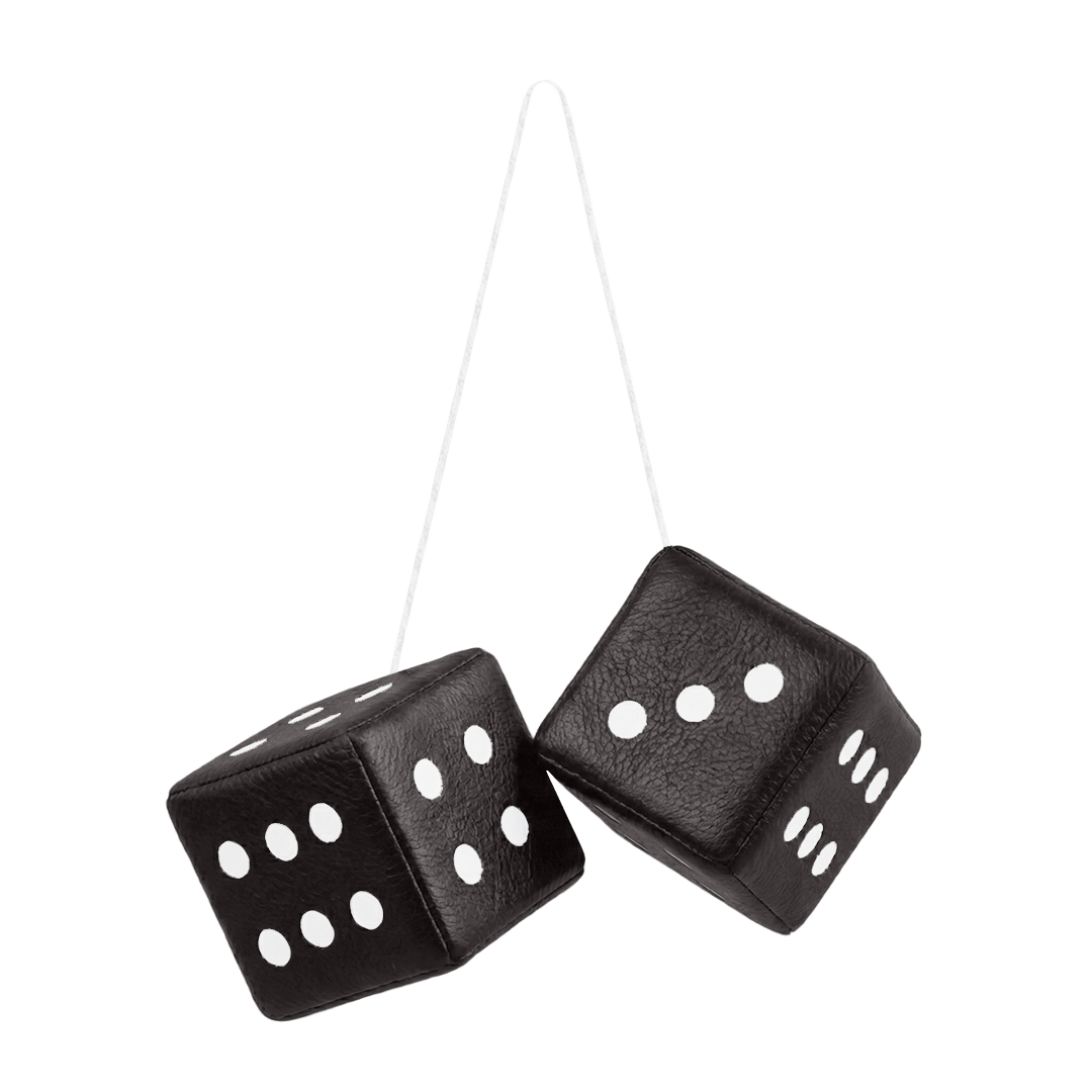 Terning alcantar - 6cm x 6cm x 6cm - KJoF - Rød - 