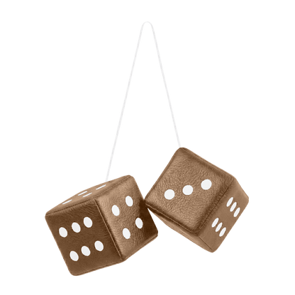 Terning alcantar - 6cm x 6cm x 6cm - KJoF - Rød - 