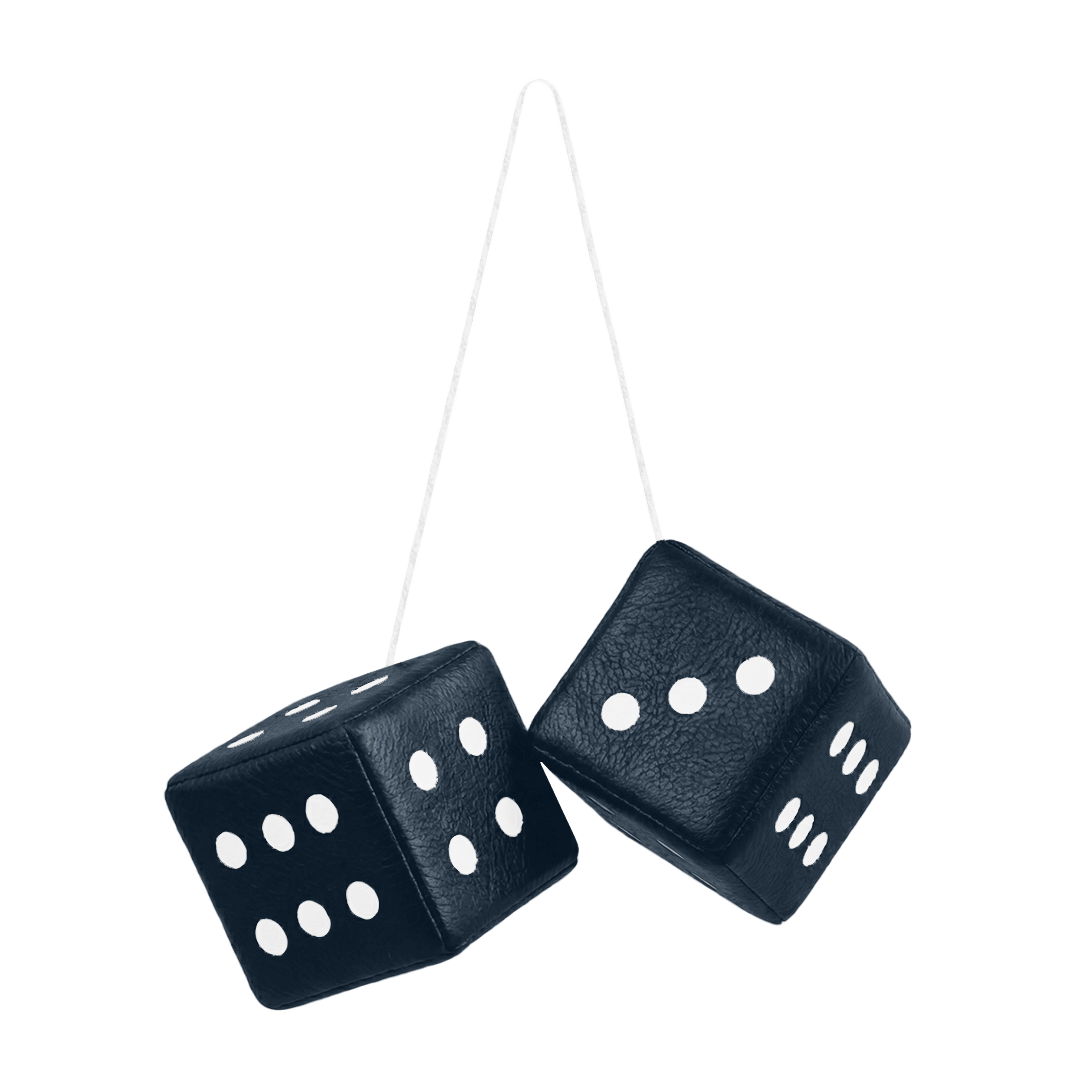 Terning alcantar - 6cm x 6cm x 6cm - KJoF - Rød - 