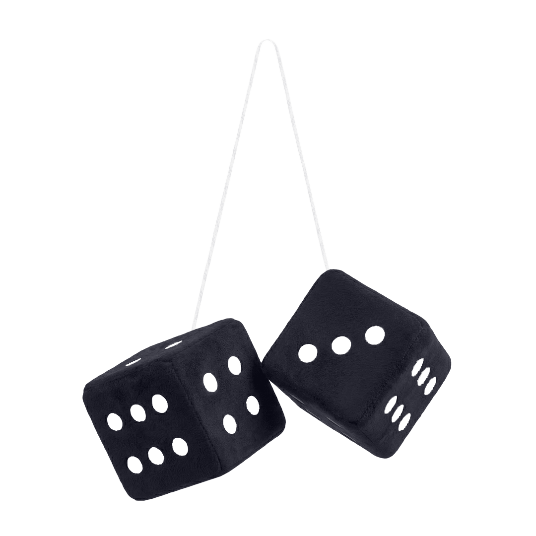 Terning alcantar - 6cm x 6cm x 6cm - KJoF - Stålgrå - 