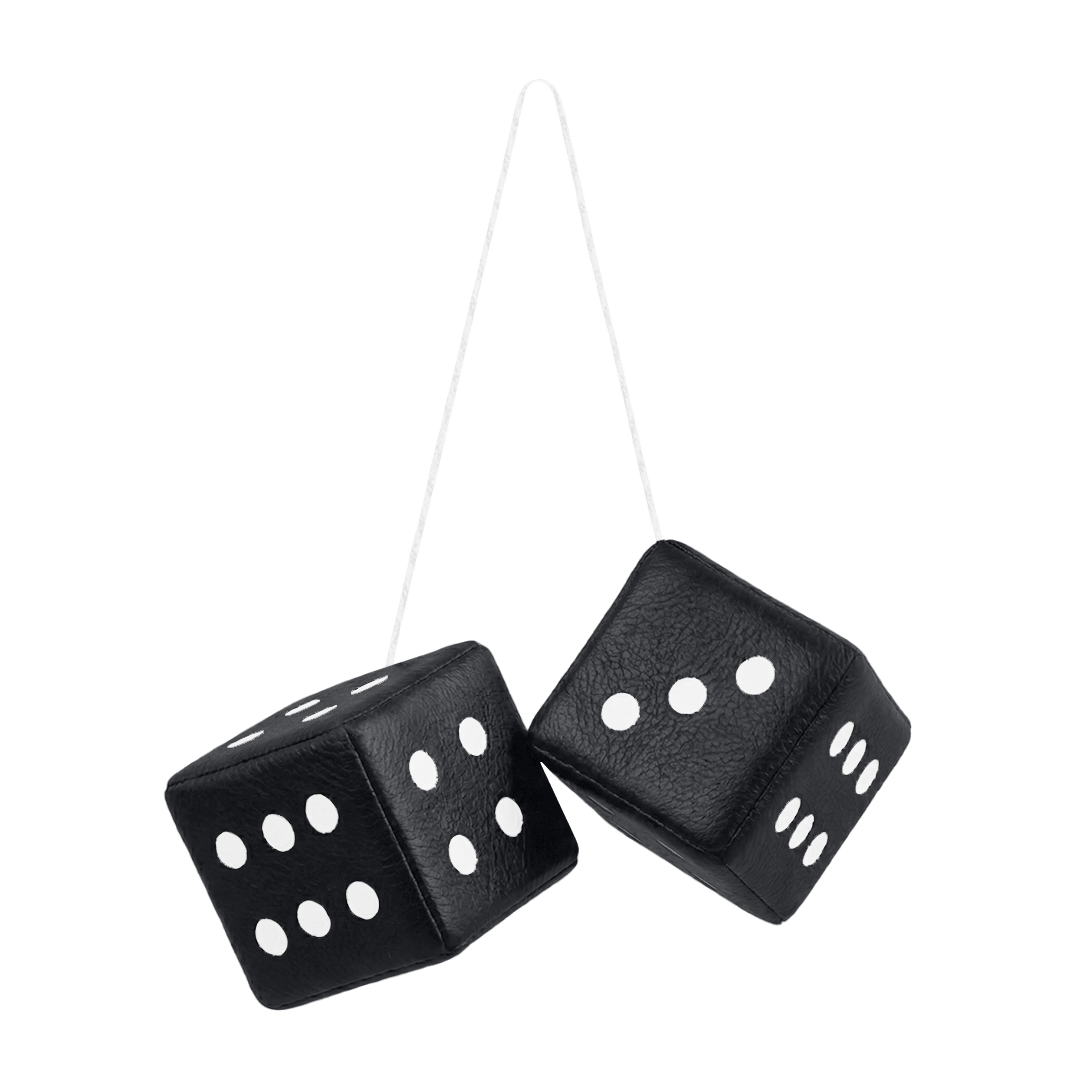 Terning alcantar - 6cm x 6cm x 6cm - KJoF - Rød - 