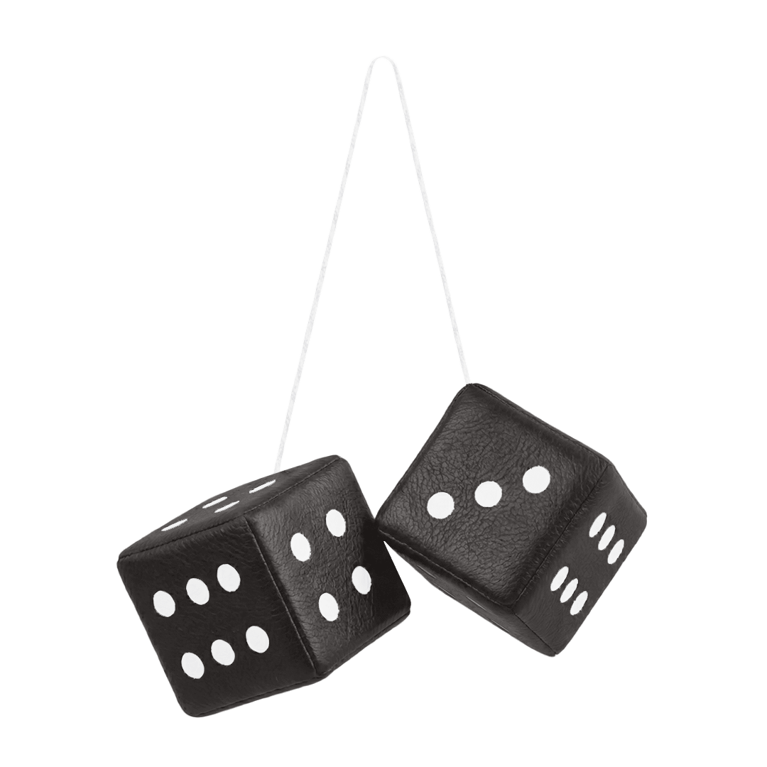 Terning alcantar - 6cm x 6cm x 6cm - KJoF - Rød - 