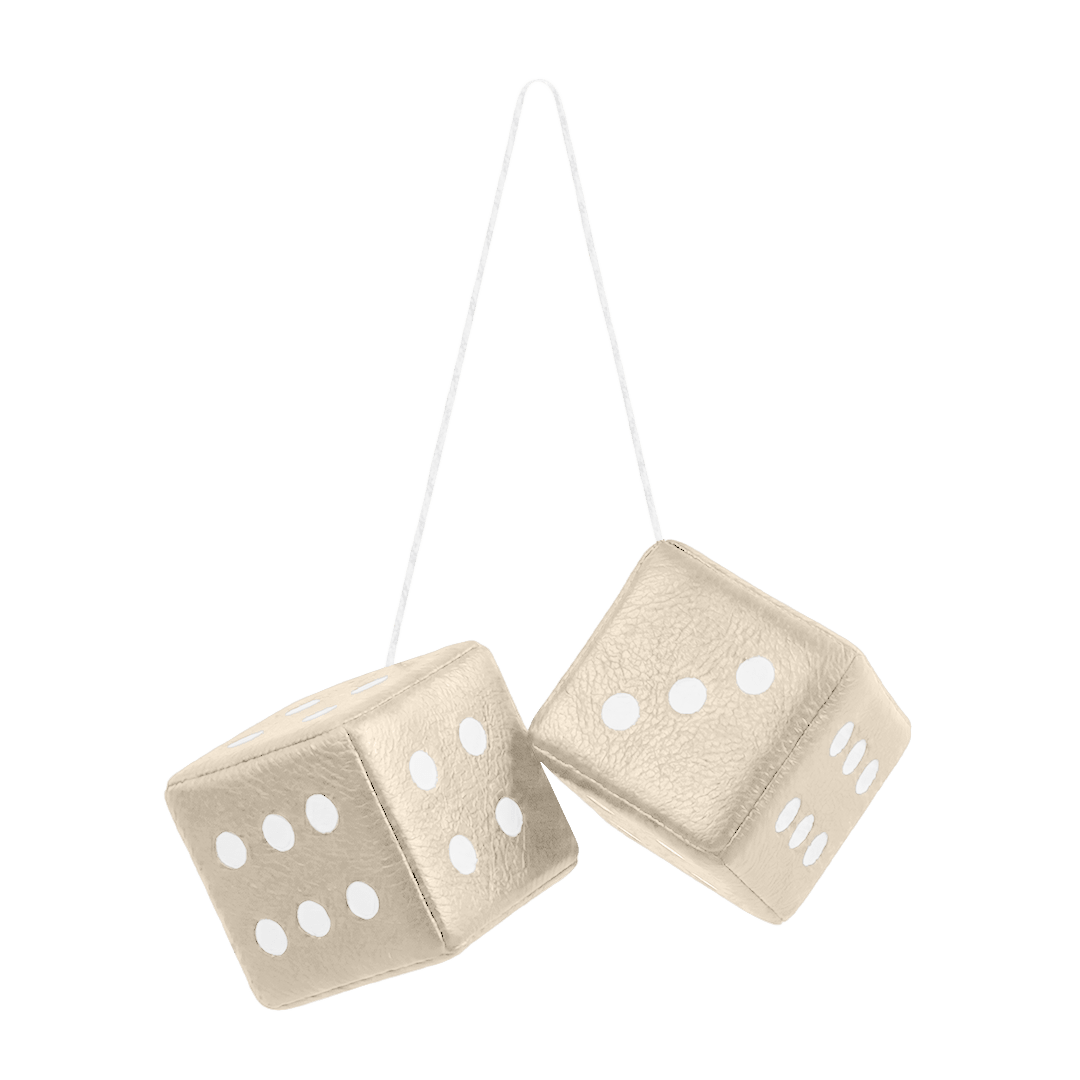 Terning alcantar - 6cm x 6cm x 6cm - KJoF - Rød - 