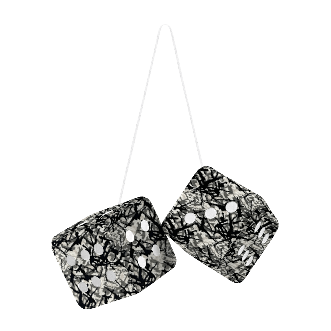 Terning busplys - 6cm x 6cm x 6cm - KJoF - Gråt - 