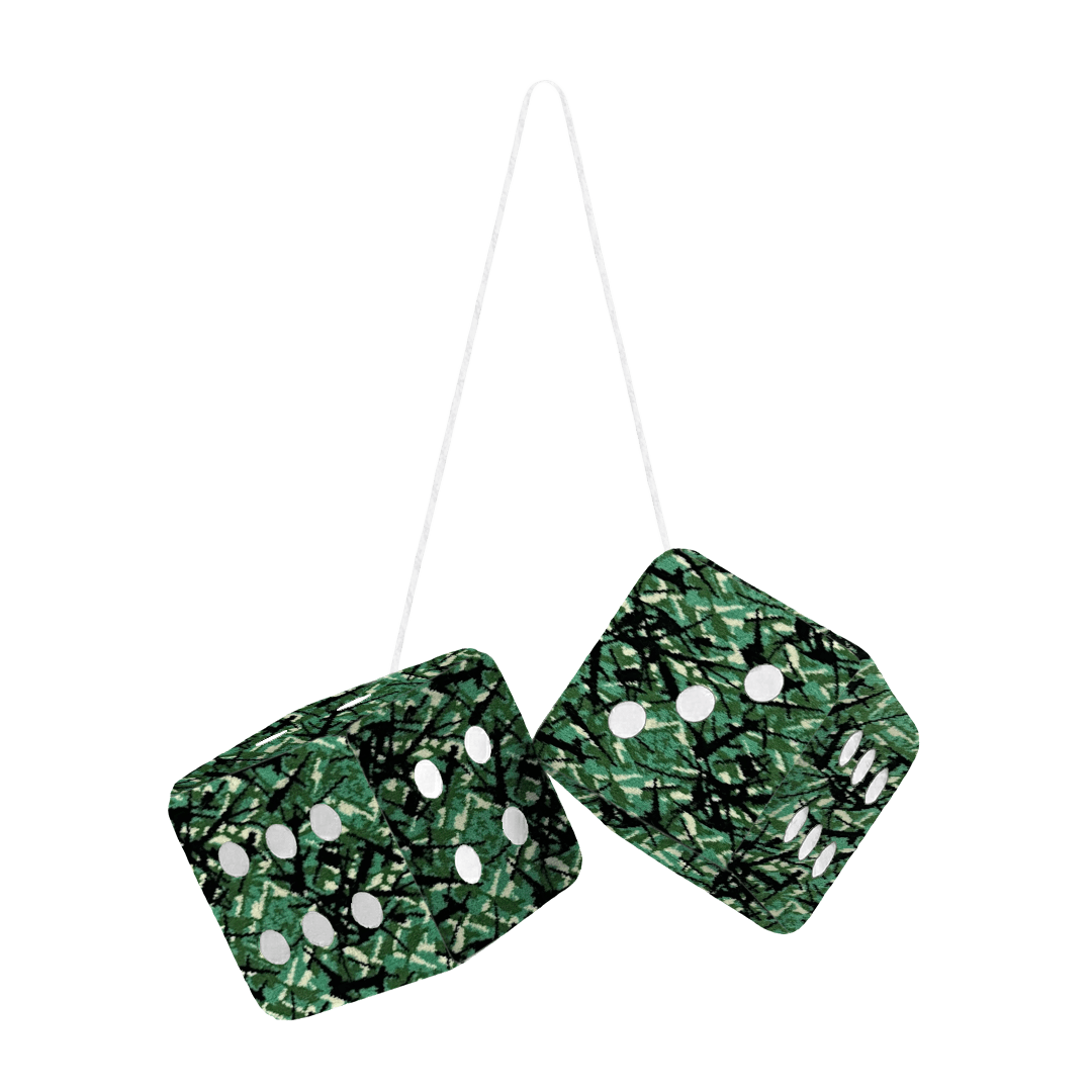 Terning busplys - 6cm x 6cm x 6cm - KJoF - Grøn - 