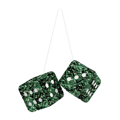 Terning busplys - 6cm x 6cm x 6cm - KJoF - Grøn - 